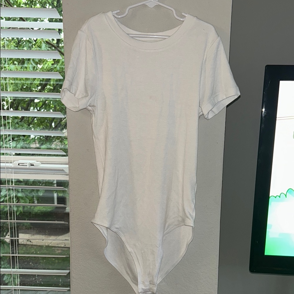 MangoPop Cream Short Sleeve Bodysuit